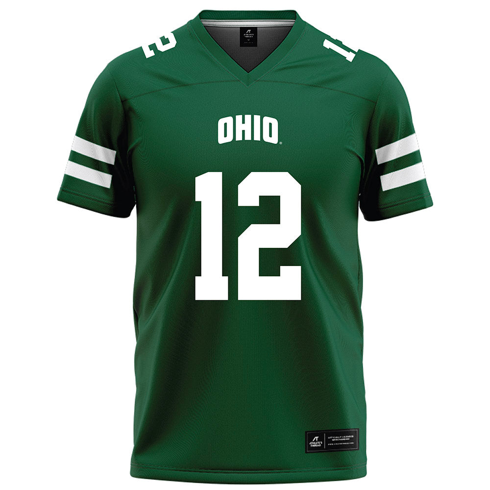 Ohio - NCAA Football : Eian Pugh - Green Football Jersey-0