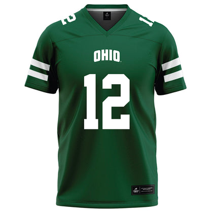 Ohio - NCAA Football : Eian Pugh - Green Football Jersey-0
