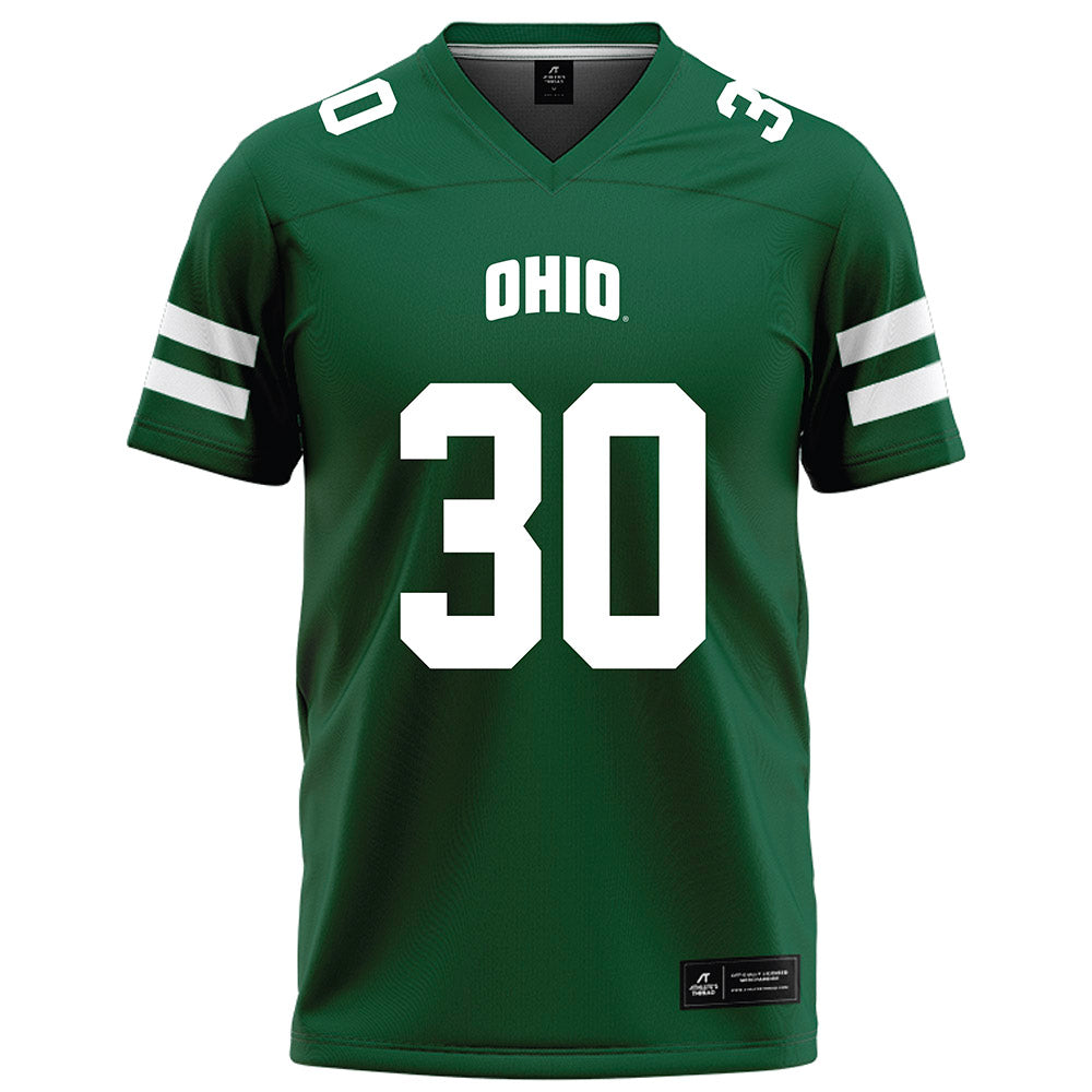 Ohio - NCAA Football : Charlie Christopher - Green Football Jersey-0