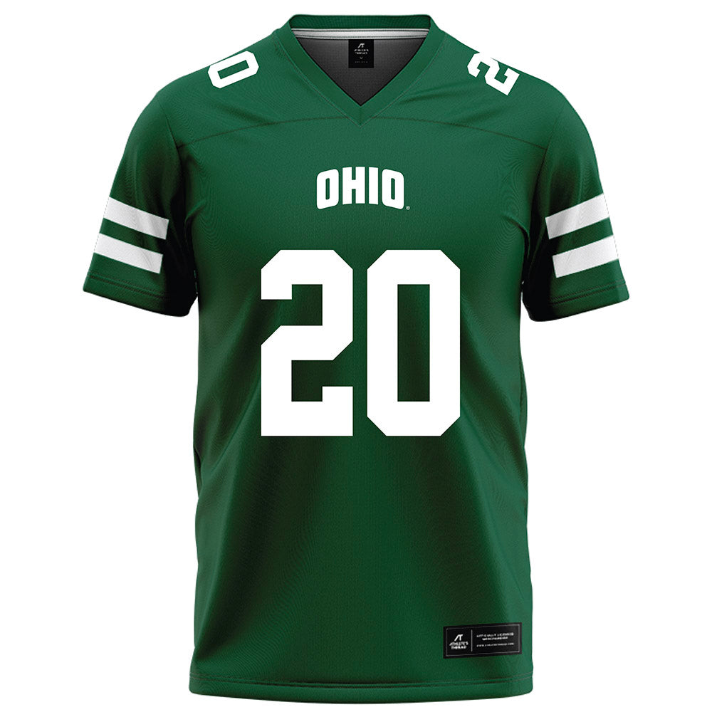 Ohio - NCAA Football : Rashad Perry - Green Football Jersey-0