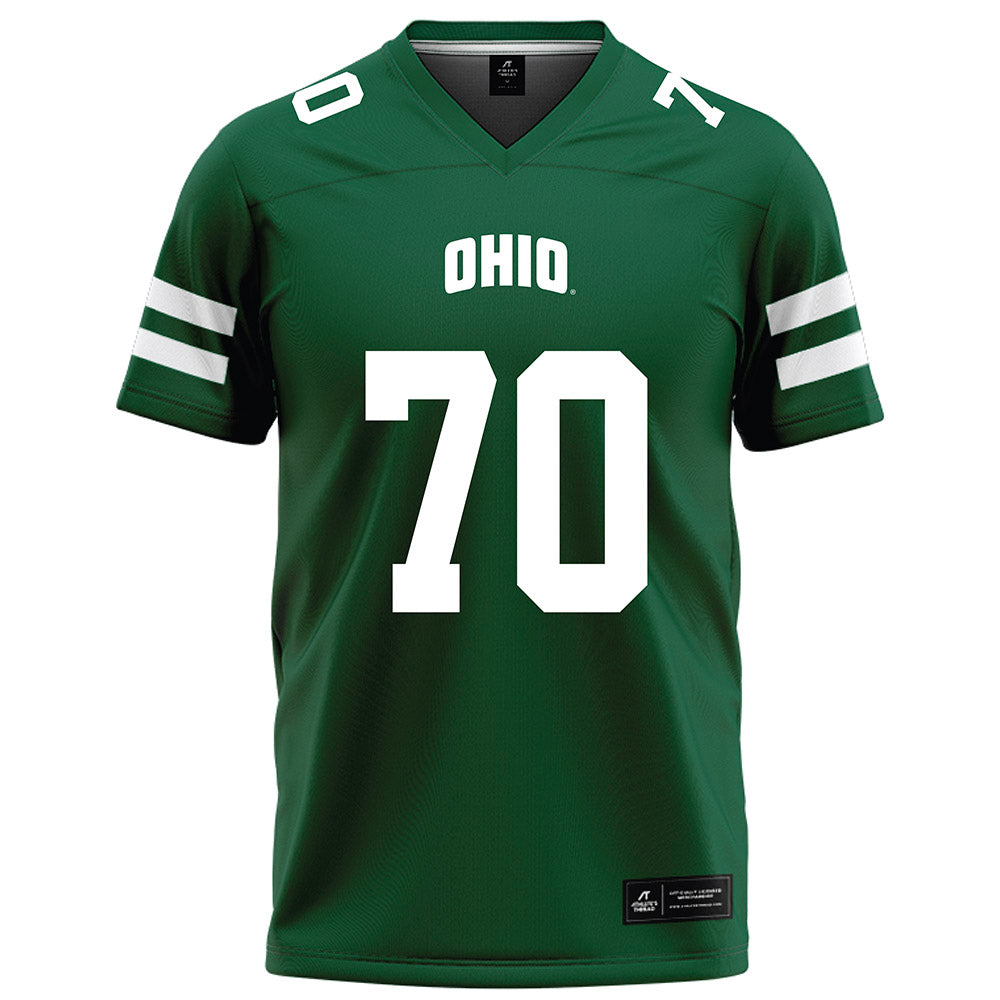 Ohio - NCAA Football : Joshua Johnson - Green Football Jersey-0