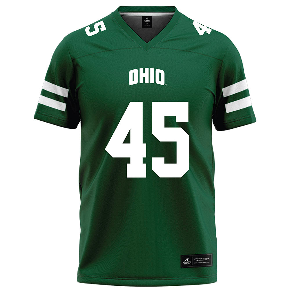 Ohio - NCAA Football : Brady Wharton - Green Football Jersey-0