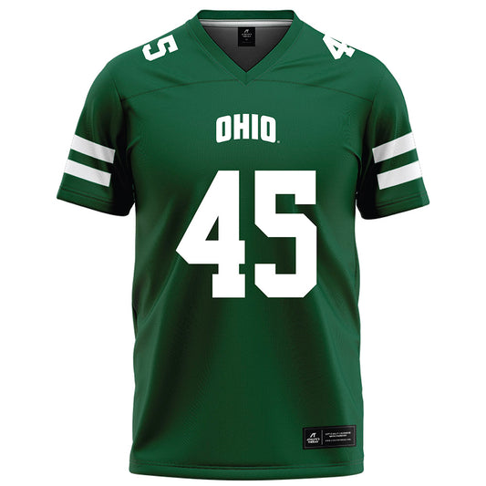 Ohio - NCAA Football : Brady Wharton - Green Football Jersey-0