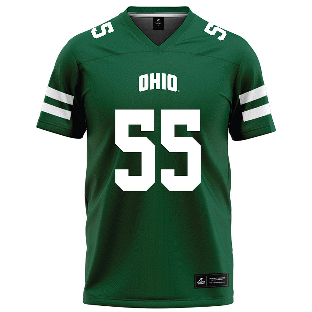 Ohio - NCAA Football : CJ Dawson II - Green Football Jersey-0