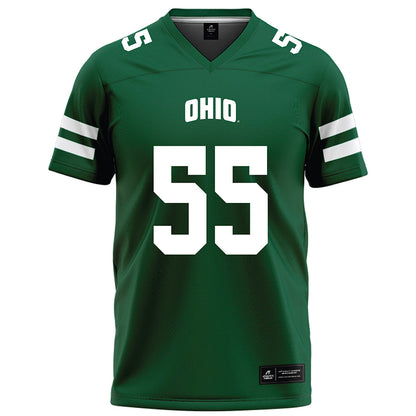 Ohio - NCAA Football : CJ Dawson II - Green Football Jersey-0