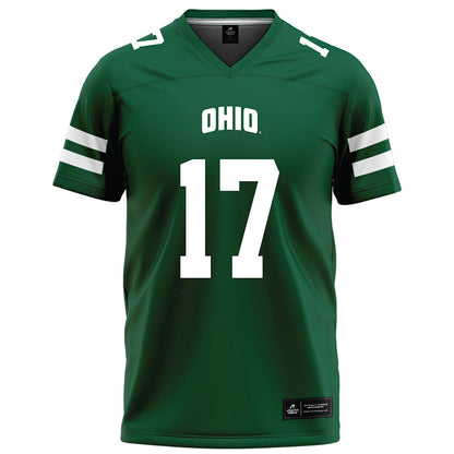 Ohio - NCAA Football : Blake Parker - Green Football Jersey-0
