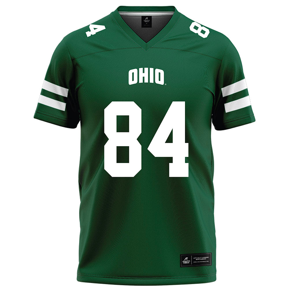 Ohio - NCAA Football : AJ Miller - Green Football Jersey-0