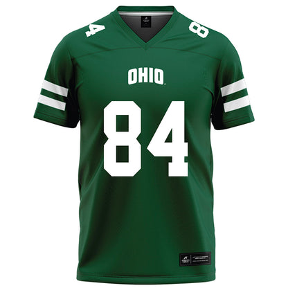 Ohio - NCAA Football : AJ Miller - Green Football Jersey-0