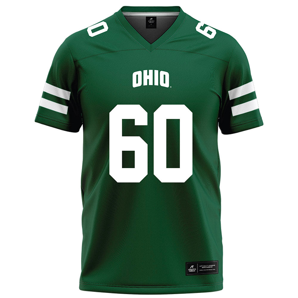 Ohio - NCAA Football : Colton Crosley - Green Football Jersey-0