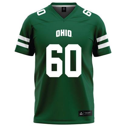 Ohio - NCAA Football : Colton Crosley - Green Football Jersey-0