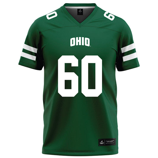 Ohio - NCAA Football : Colton Crosley - Green Football Jersey-0
