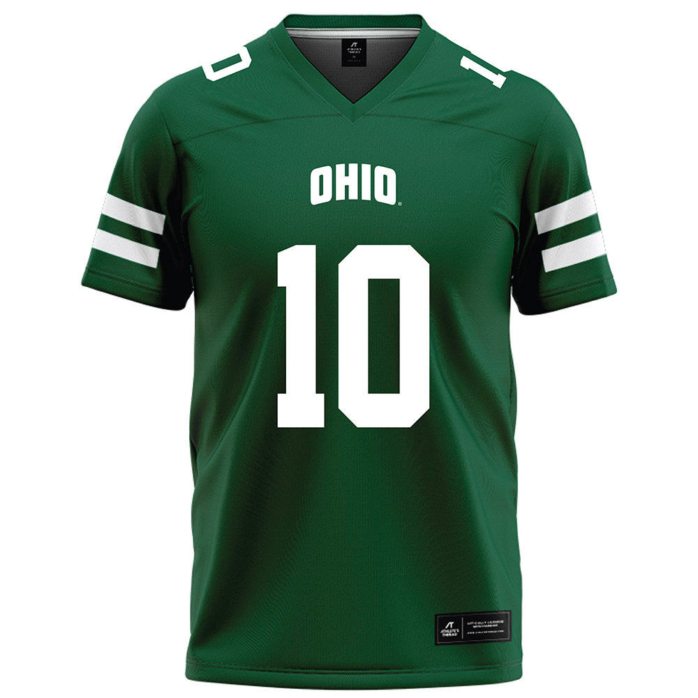 Ohio - NCAA Football : Drayden Pavey - Green Football Jersey-0