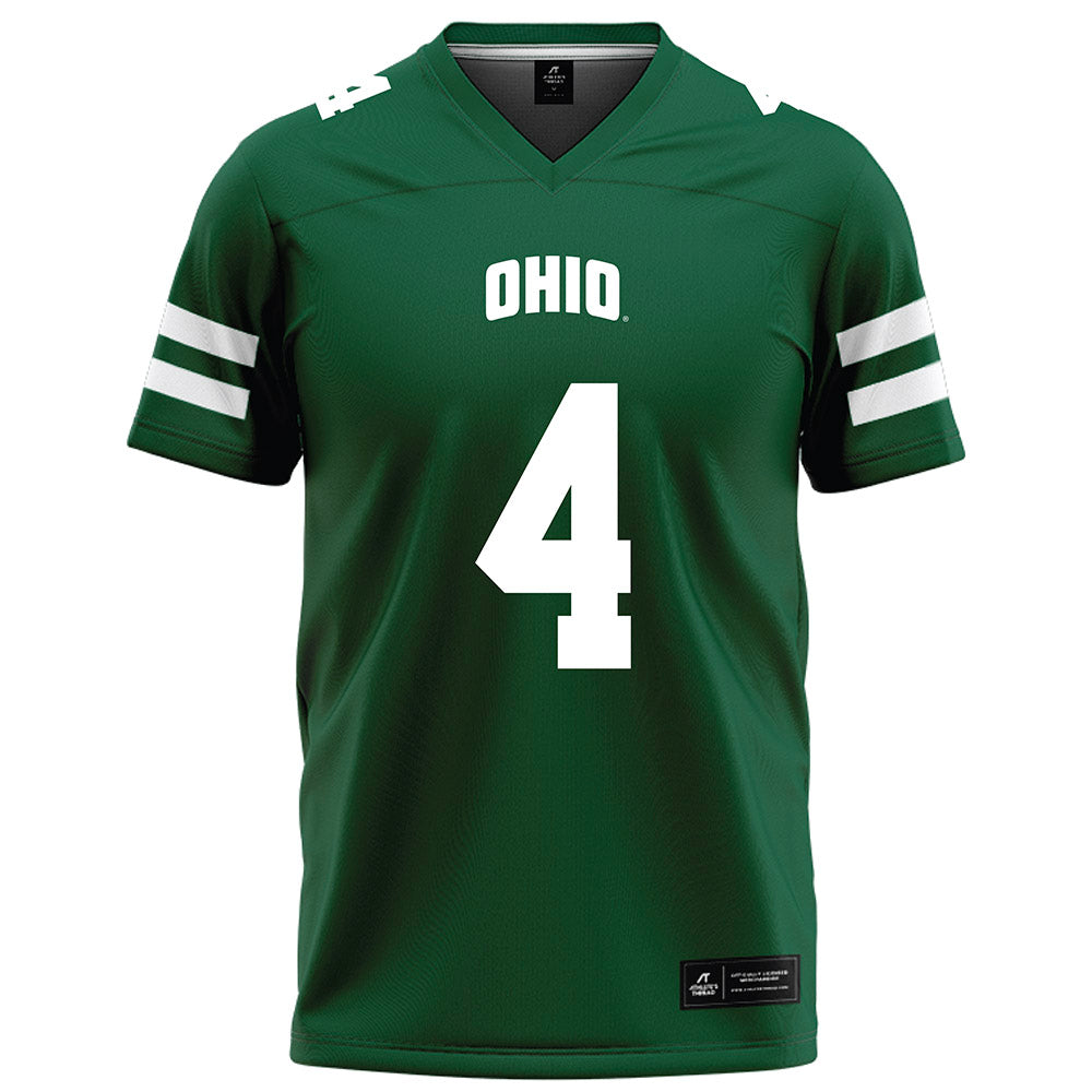 Ohio - NCAA Football : Kaci Seegars - Green Football Jersey-0