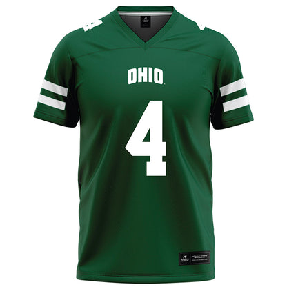 Ohio - NCAA Football : Kaci Seegars - Green Football Jersey-0