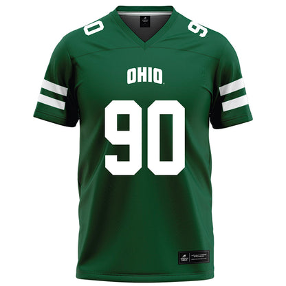 Ohio - NCAA Football : Kolten Bartels - Green Football Jersey-0
