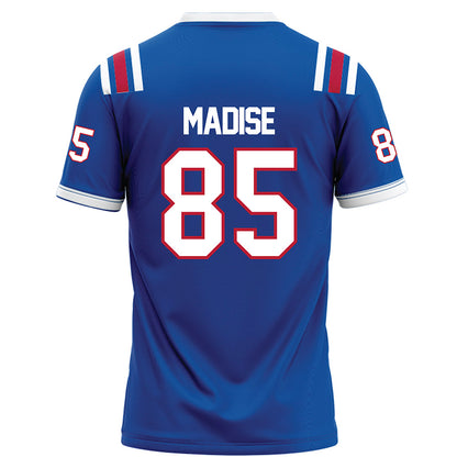 LA Tech - NCAA Football : Adem Madise - Blue Football Jersey-1