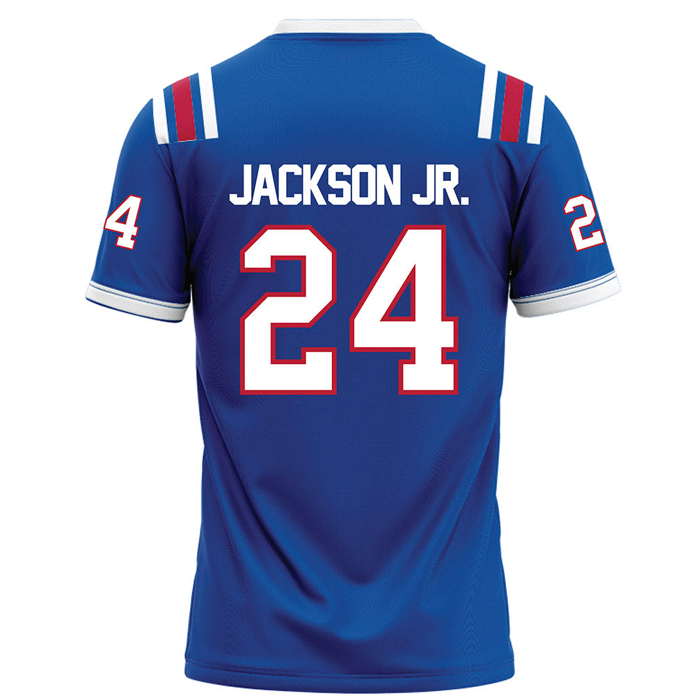 LA Tech - NCAA Football : Alonzo Jackson Jr. - Blue Football Jersey-1