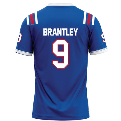 LA Tech - NCAA Football : Joshua Brantley - Blue Football Jersey-1