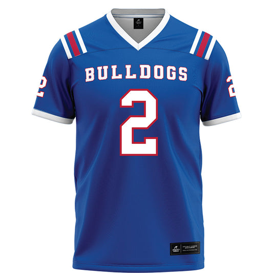 LA Tech - NCAA Football : Josh Cobbs - Blue Football Jersey-0