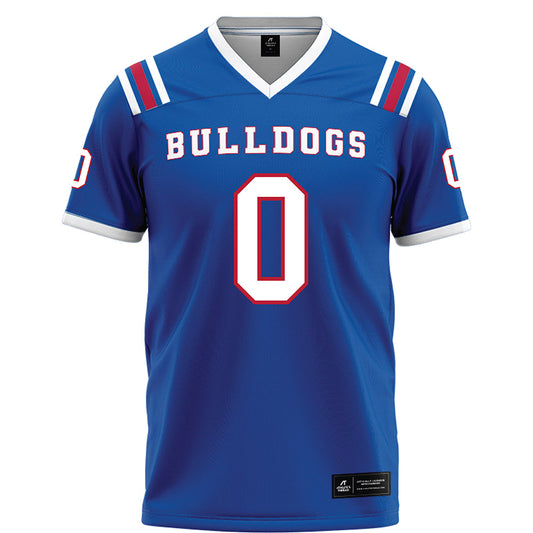LA Tech - NCAA Football : Jaden Miller - Blue Football Jersey-0