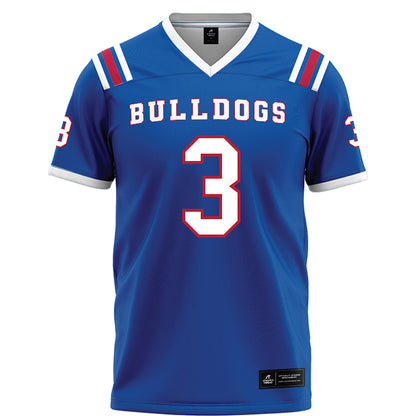 LA Tech - NCAA Football : Kameron Carter - Blue Football Jersey-0