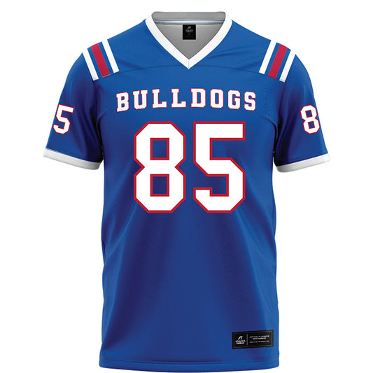 LA Tech - NCAA Football : Adem Madise - Blue Football Jersey-0