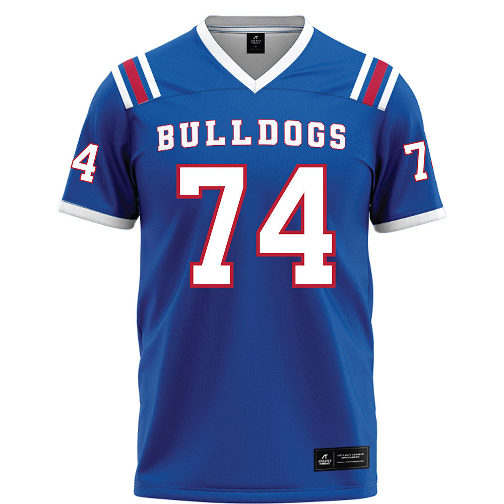 LA Tech - NCAA Football : Jamon Lee Jr. - Blue Football Jersey-0