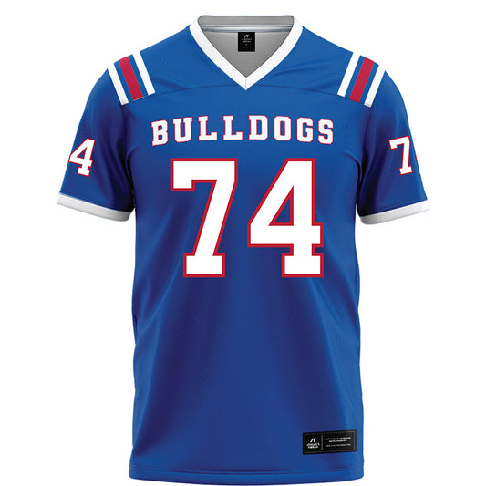 LA Tech - NCAA Football : Jamon Lee Jr. - Blue Football Jersey-0