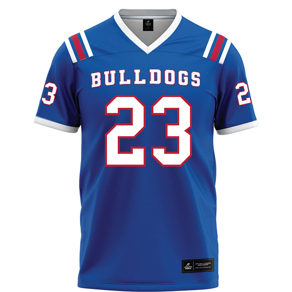 LA Tech - NCAA Football : Alonzo Jackson Jr. - Blue Football Jersey-0