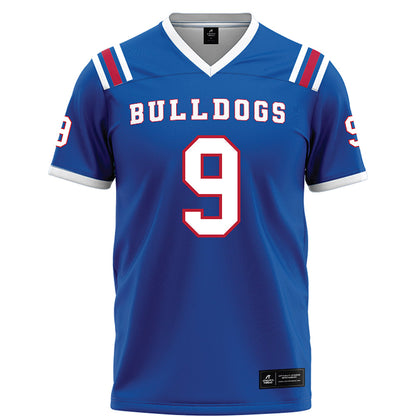 LA Tech - NCAA Football : Joshua Brantley - Blue Football Jersey-0