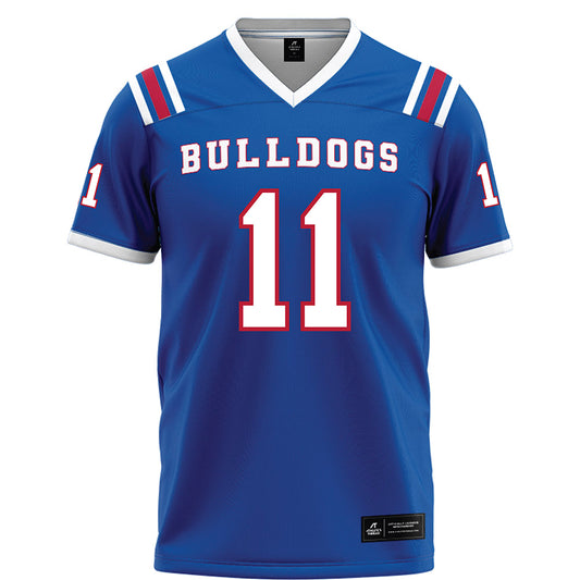 LA Tech - NCAA Football : Cedric Woods - Blue Football Jersey