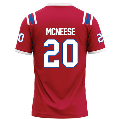 LA Tech - NCAA Football : Kenyatta McNeese - Red Football Jersey-1