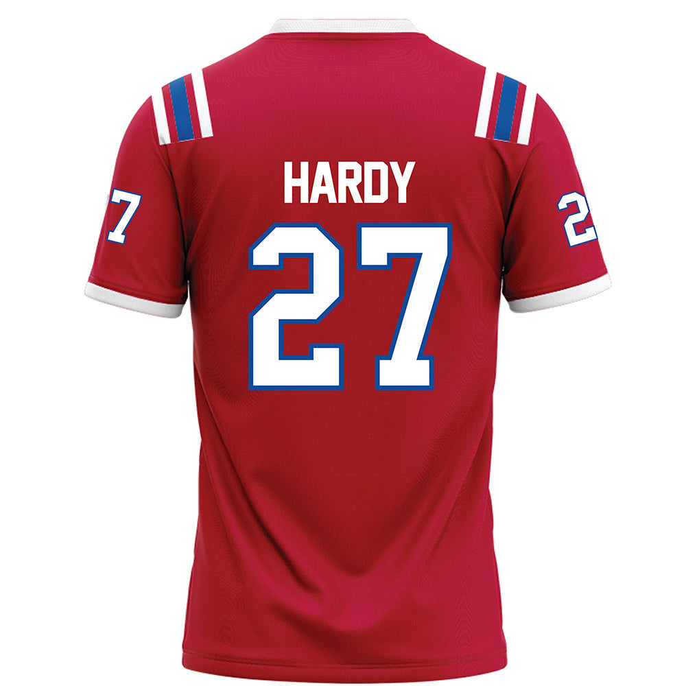 LA Tech - NCAA Football : Grayson Hardy - Red Football Jersey-1