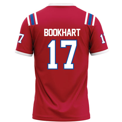 LA Tech - NCAA Football : Demario Bookhart - Red Football Jersey-1