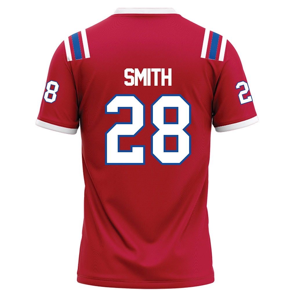 LA Tech - NCAA Football : Jeremiah Smith - Red Football Jersey-1