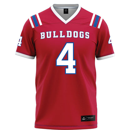 LA Tech - NCAA Football : Kam franklin - Red Football Jersey-0