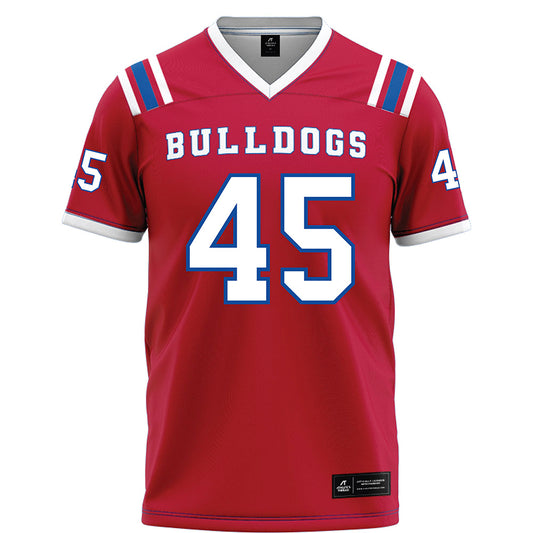 LA Tech - NCAA Football : Jeriamiah Odom - Red Football Jersey-0