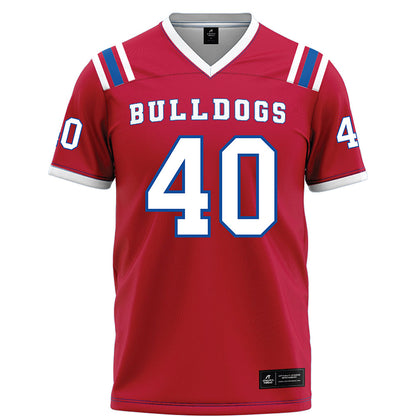 LA Tech - NCAA Football : Ayden Combs - Red Football Jersey-0