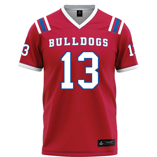 LA Tech - NCAA Football : Marcus Moultrie III - Red Football Jersey-0