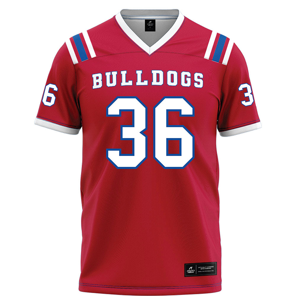 LA Tech - NCAA Football : Zander Hayes - Red Football Jersey-0