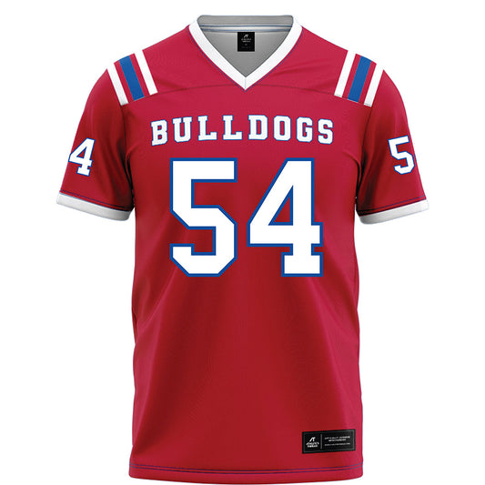 LA Tech - NCAA Football : Justice Williams - Red Football Jersey-0