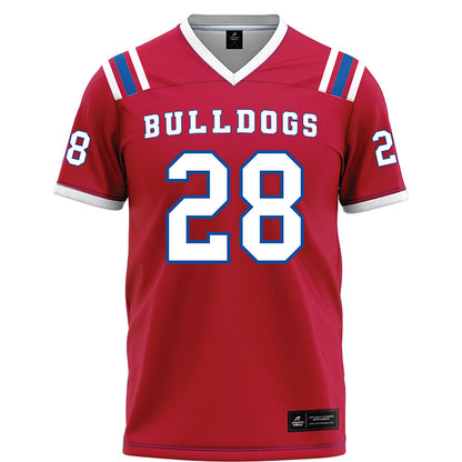 LA Tech - NCAA Football : Jeremiah Smith - Red Football Jersey-0