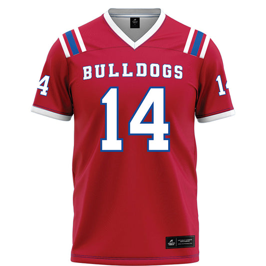 LA Tech - NCAA Football : Damien Richard II - Red Football Jersey-0
