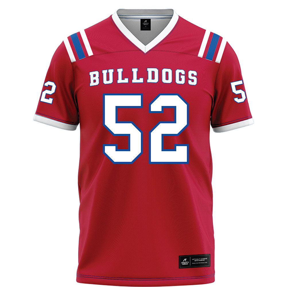 LA Tech - NCAA Football : Troy Smith III - Red Football Jersey-0