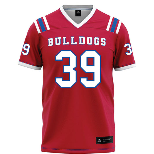 LA Tech - NCAA Football : Jacoryian Crowe - Red Football Jersey-0