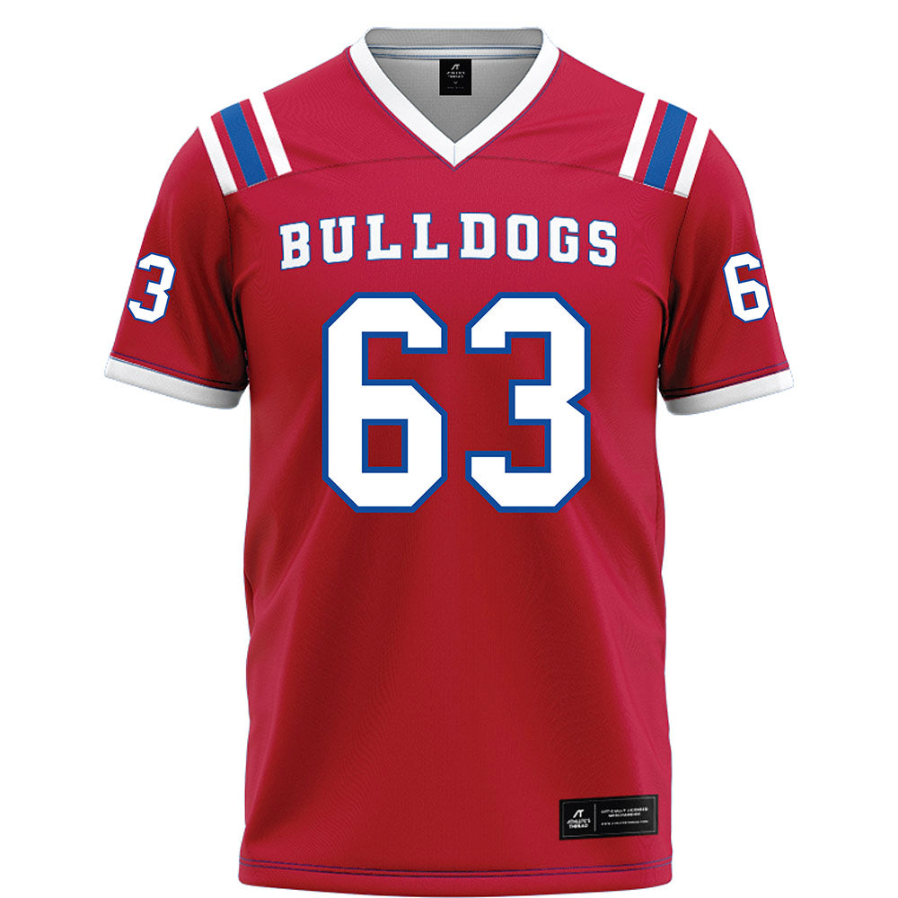 LA Tech - NCAA Football : Kaleb Campbell - Red Football Jersey-0