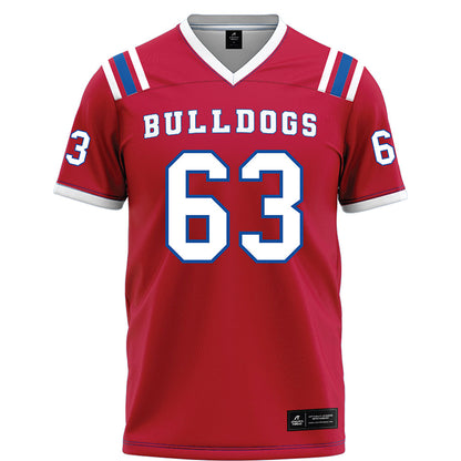 LA Tech - NCAA Football : Kaleb Campbell - Red Football Jersey-0