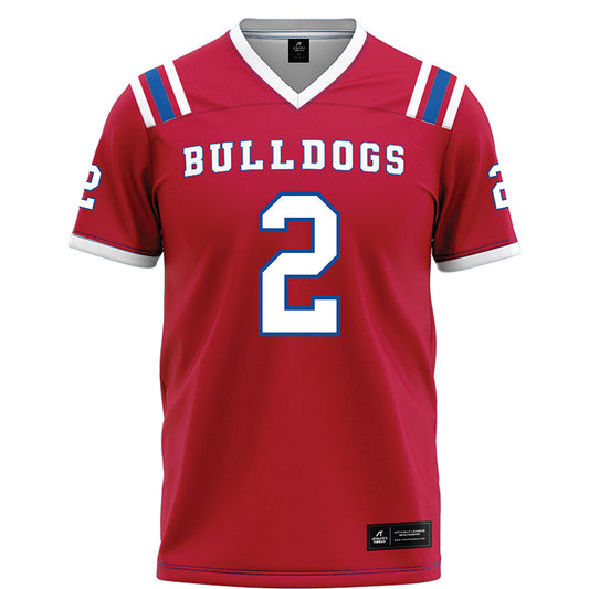 LA Tech - NCAA Football : Trey Kukuk - Red Football Jersey-0