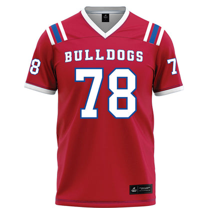 LA Tech - NCAA Football : Bryson Weathers - Red Football Jersey-0