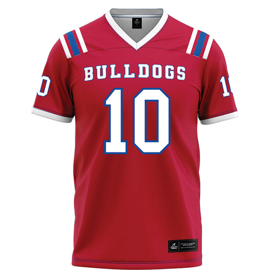 LA Tech - NCAA Football : Jackson Bradley - Red Football Jersey-0
